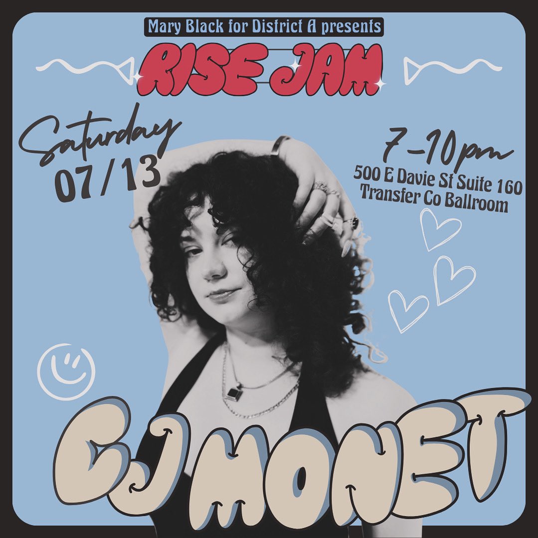 Mary4DistrictA's tweet image. We are thrilled to announce @CarlsJuddster as a live performer at the RISE JAM campaign concert fundraiser! You won’t want to miss this! 

When: Saturday 7/13/24
Time: 7-10 pm 
Where: 500 E Davie St. @TransferCoVenue 

Have you gotten your ticket yet?! 
🎟️ donorbox.org/events/627258