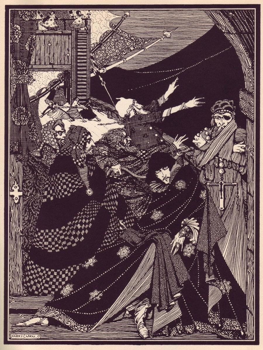Harry Clarke, Edgar Allan Poe, "Tales of Mystery and Imagination", 1919 