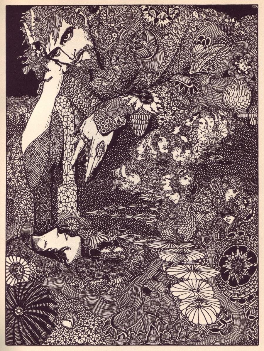 Harry Clarke, Edgar Allan Poe, "Tales of Mystery and Imagination", 1919 