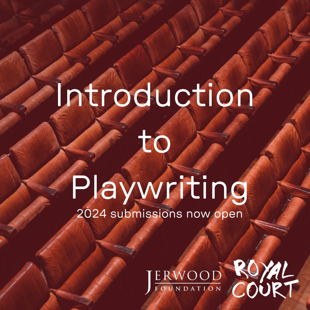 Submissions for Introduction to Playwriting 2024-25 are now open ✍️

Find out more and apply: bit.ly/IntrotoPlaywri…

Submissions close at 5pm on Friday 26 July
