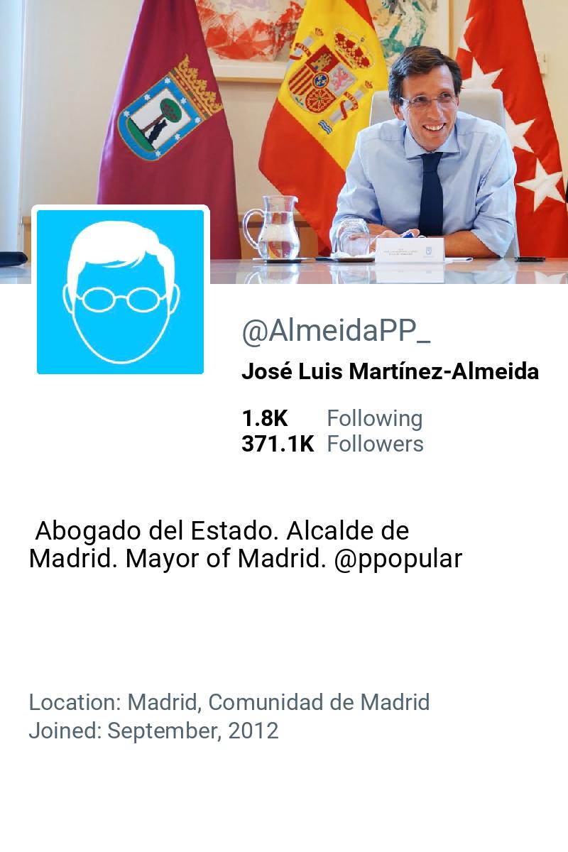 GobiernoAlerta's tweet photo. 🆕 @almeidapp_ ha comenzado a seguir a @natalmente https://t.co/H4YcwuVATl