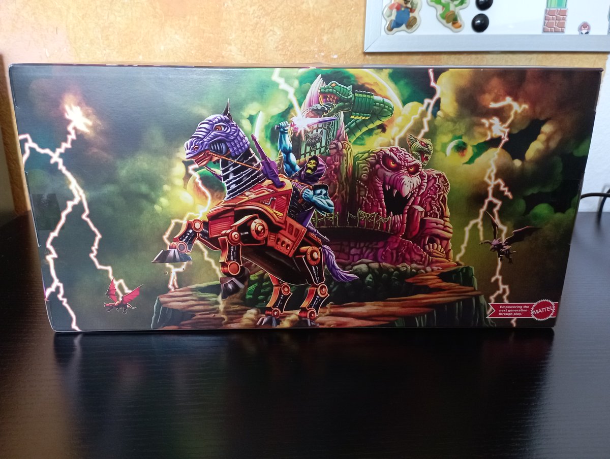 Ninjido's tweet photo. Erst einmal den Mattel Creations-Umkarton und die Box Art zu Night Stalker aus der #MastersoftheUniverse Origins-Toyline würdigen. https://t.co/LwRhne6Qfo