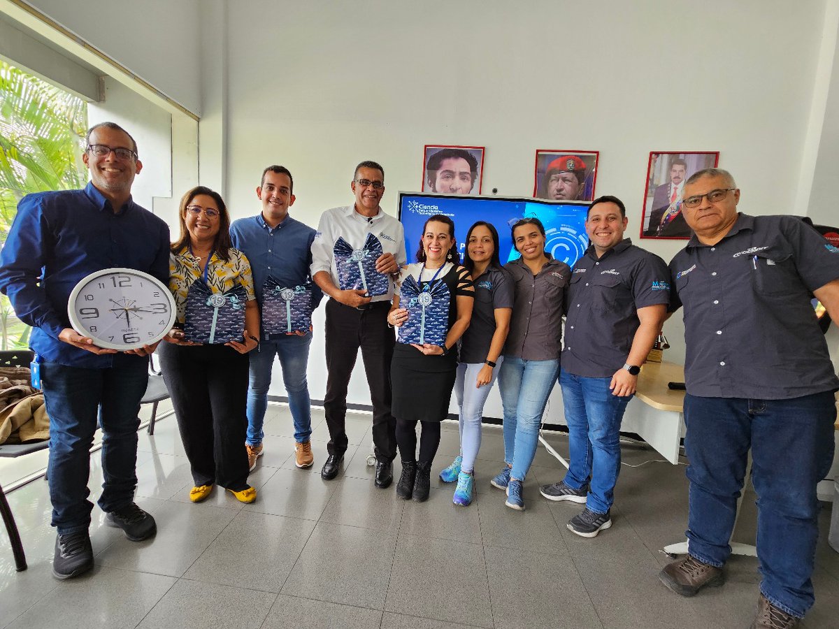 FundacionCendit's tweet photo. Compartir conocimientos para avanzar en el desarrollo científico.🤓

En el marco de su 19° aniversario, la Fundación Cendit inició una dinámica agenda de actividades con la visita de organizaciones hermanas como el @IVIC_oficial  y el @masciencia_ve 🔬

#CienciaParaLaVida #Cendit https://t.co/9CyIh5FP0e
