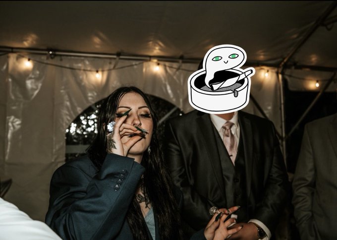 I&rsquo;m only coming to your wedding if you&rsquo;re passing the blunt 🔥💨 https://t.co/zBlFdYpXsB