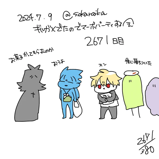 麻婆祝い2671日目 