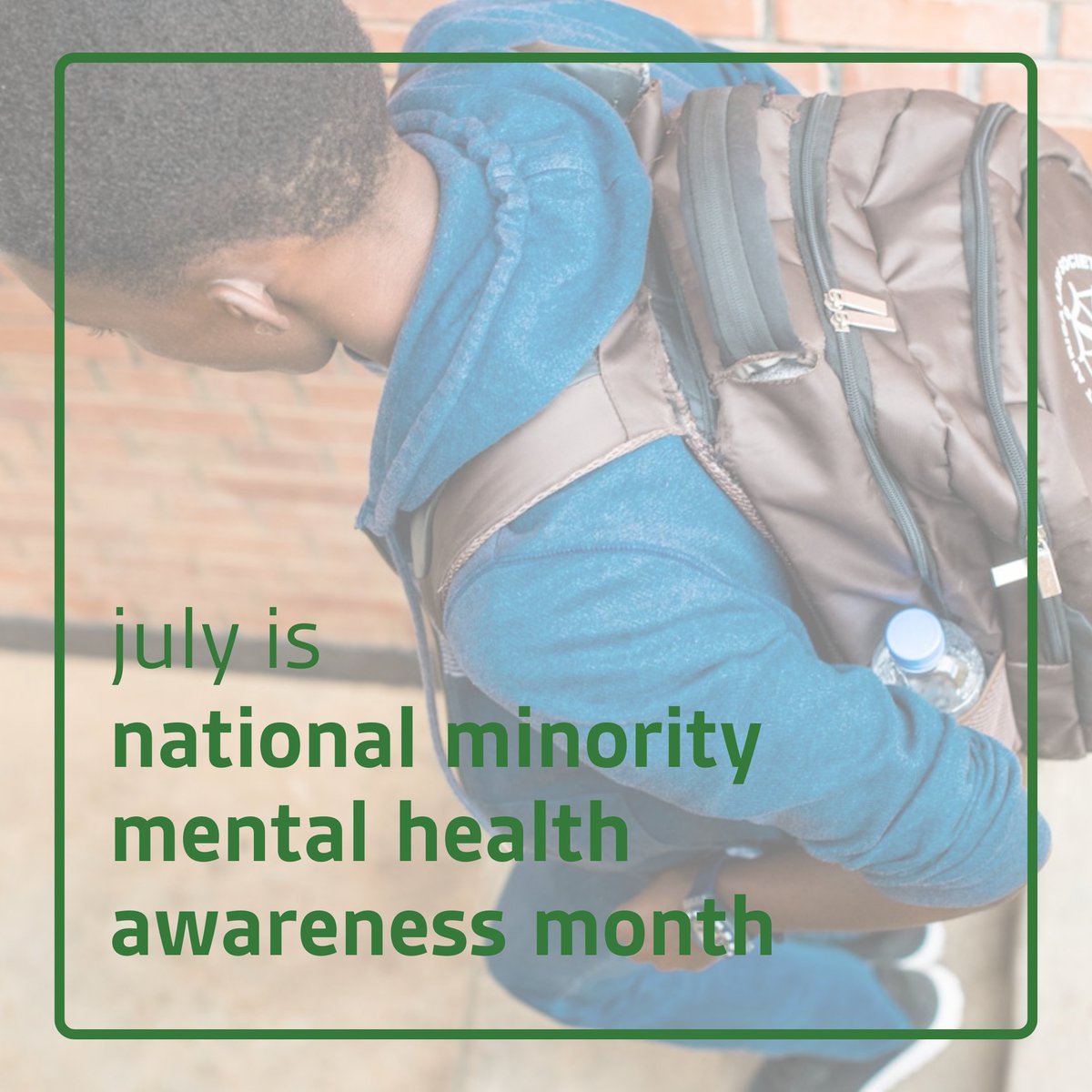 SCY_Chicago's tweet photo. All youth should have equitable access to high-quality mental health services and addressing mental health inequities is crucial for building safer communities! #focusonfive #scy #mentalhealth #minoritymentalhealth #healthinequity https://t.co/bjc94kcOzJ