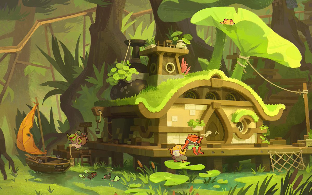 _vykim's tweet photo. Hey #PortfolioDay!
I'm Vy-Kim, a concept artist with a focus on colorful environment and worldbuilding 🍡

I'm currently looking for work, so please don't hesitate to reach out if interested: nguyen.vykim.pro@gmail.com
You can find more of my work here: https://t.co/rg47TwMVTm https://t.co/aL2W0aSqvu