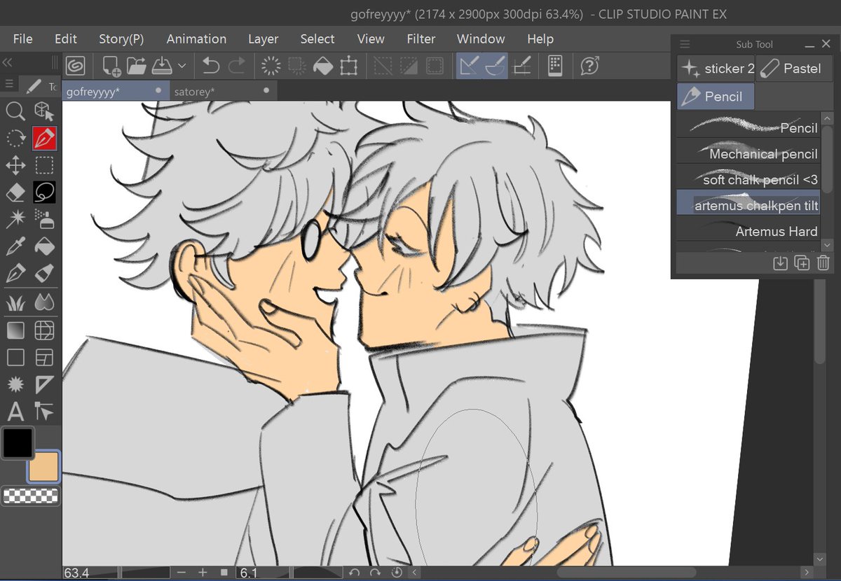 karusekki's tweet photo. #gofrey wip https://t.co/WTm9Mx02Tr