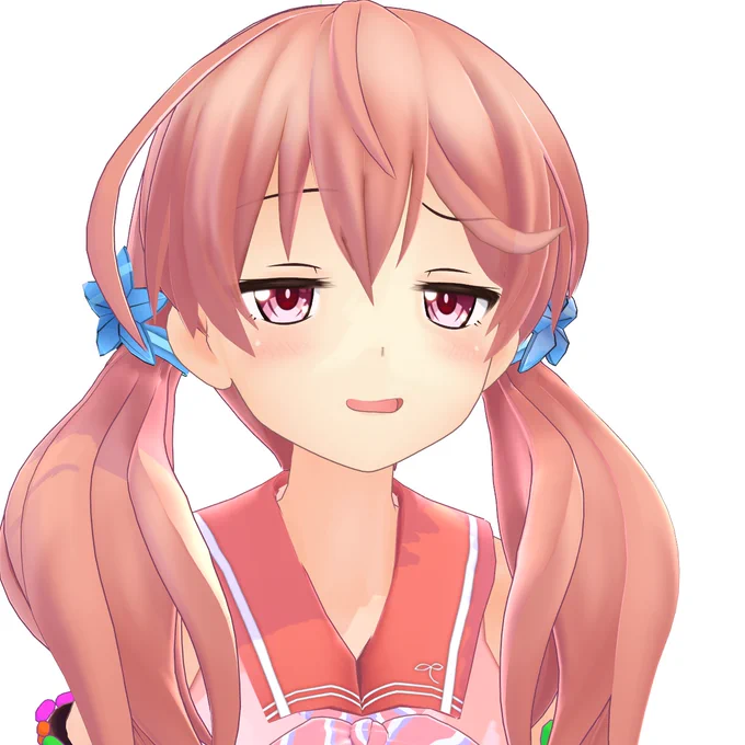 ほんのちょっとだけ口元を変えるだけで明確に印象かわるの面白い 