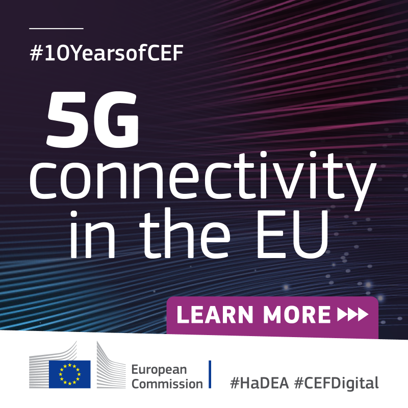 EU_HaDEA's tweet photo. 🌍📶 Pioneering uninterrupted 5G connectivity along the Greek-Bulgarian border, 5G SEAGUL showcases live demos of seamless roaming &amp; advanced CAM services.

#10YearsofCEF #HaDEA #EUFunded @connectivityEU