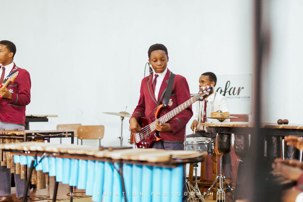 Prince Edward Jazz Band ensemble performing at our 3rd edition hosted in their auditorium recently