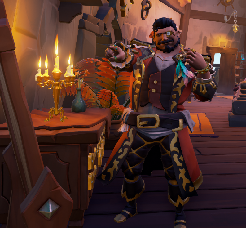 GeneralGust1's tweet photo. Theme: Seven Deadly Sins
Sin: Pride 
"Nothing better than looking beautiful, incredible and attractive every day."

#StyleOfThieves @SeaOfThieves https://t.co/eEFb2LSCl6