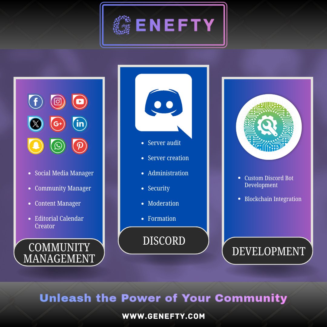 Genefty ••• Our Services

Unleash the Power of Your Community
#Genefty