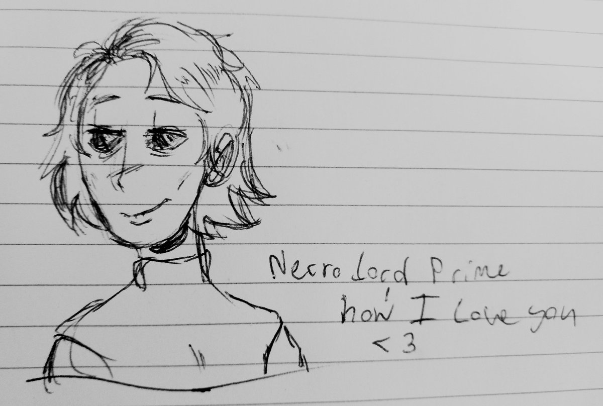 so0ppa's tweet photo. waiting on my reservation for the 2nd book; getting impatient; drawing the one character who only appears in the epilogue https://t.co/Kazp0pM1kV