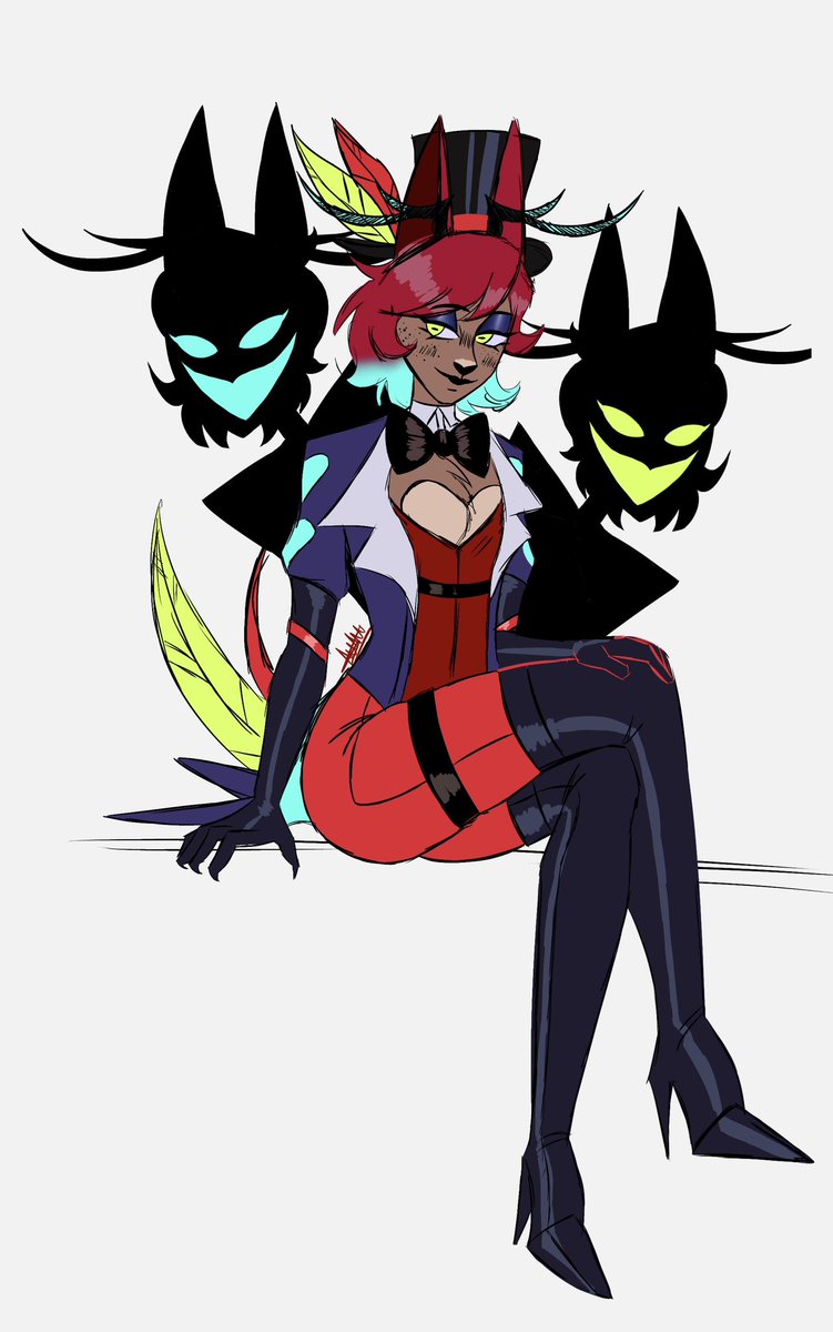 FiamettaPrime's tweet photo. #Alustor
Soooo the incredibly talented @deadspaceguy1 made this beautiful Alastor and I'm obsessed π https://t.co/O2aV31NJxY