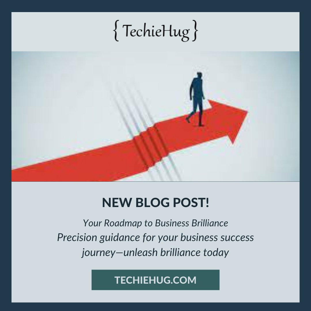 techiehugtech's tweet image. Your roadmap to business brilliance starts here! Precision guidance for your success journey—unleash brilliance today with TechieHug. 🌟🚀 #TechieHug #BusinessSuccess
Explore more insights on our blog by clicking techiehug.com/roadmap.html