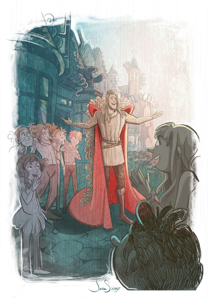 Hi #PortfolioDay!  I'm Jessa and I illustrate children's books.

I'm interested in picture books, board books, early readers, chapter books, and middle grade.

Portfolio: jessasininger.com
Repped by Lynnette Novak of the Seymour Agency

#kidlitart