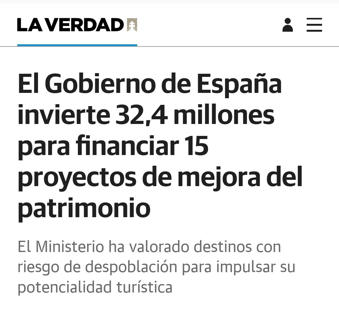 pepevelez_'s tweet photo. El Gobierno de Pedro Sánchez cumple con hechos con la Región.

✅Hoy se ha aprobado la licitación del tramo de AV Torre Pacheco Cartagena, 155 millones en Hidrógeno Verde y la ampliación de la desaladora de Águilas.

✅El viernes se anunciaron 32,4 millones para patrimonio. https://t.co/9lYWQg0bfE