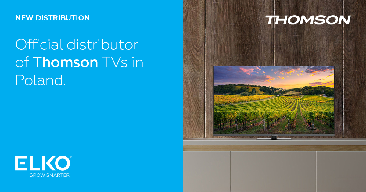 ELKO_Group's tweet image. We are now the authorised distributor for @Thomson_FRA smart TVs and streaming devices in 🇲🇨Poland. A brand with a rich heritage and well-known in the European market for generations. #OfficialDistributor #Wholesale #TVs elkogroup.com/news/elko-to-d…