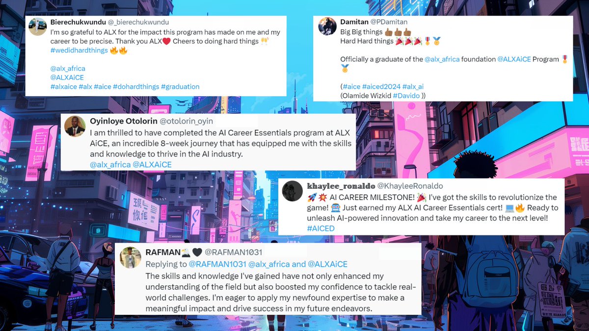 ALXAiCE's tweet photo. AiCE'd 2024 😏 😏 
A hearty congratulations to all our C3 AiCE graduates! You've made us proud 🙂 

#DoHardThings #ALXAiCE #AiCEforImpact #aiced2024 #AiCEReady https://t.co/itvhROML65