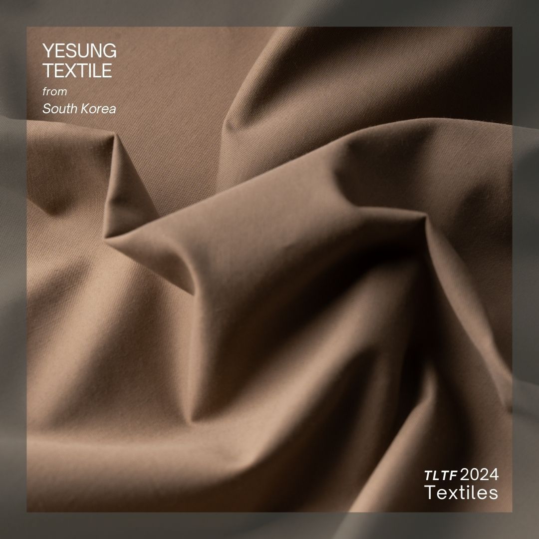 TEXTILEEVENTS's tweet image. TLTF OUR EXHIBITORS: Yesung Textile Natural functional woven fabric.

#TLTF #naturalfabrics #functionalfabrics #wovens