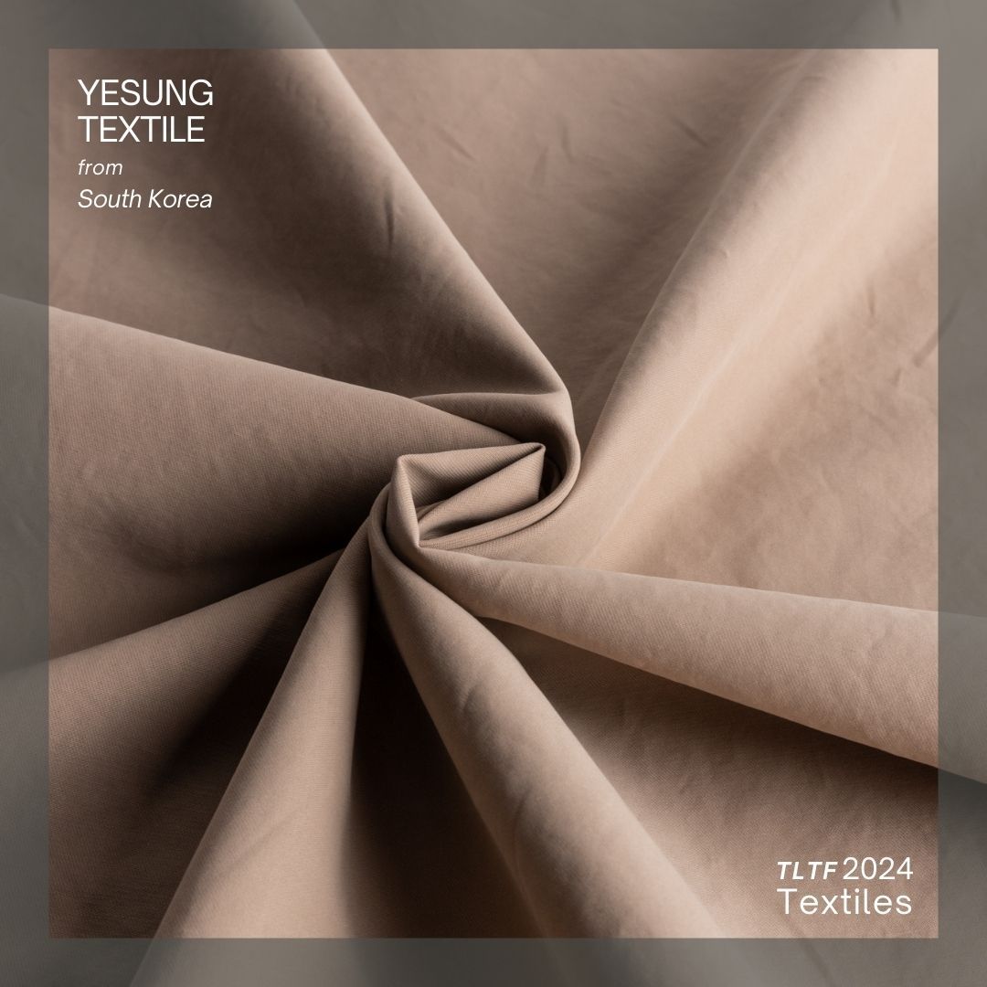 TEXTILEEVENTS's tweet image. TLTF OUR EXHIBITORS: Yesung Textile Natural functional woven fabric.

#TLTF #naturalfabrics #functionalfabrics #wovens