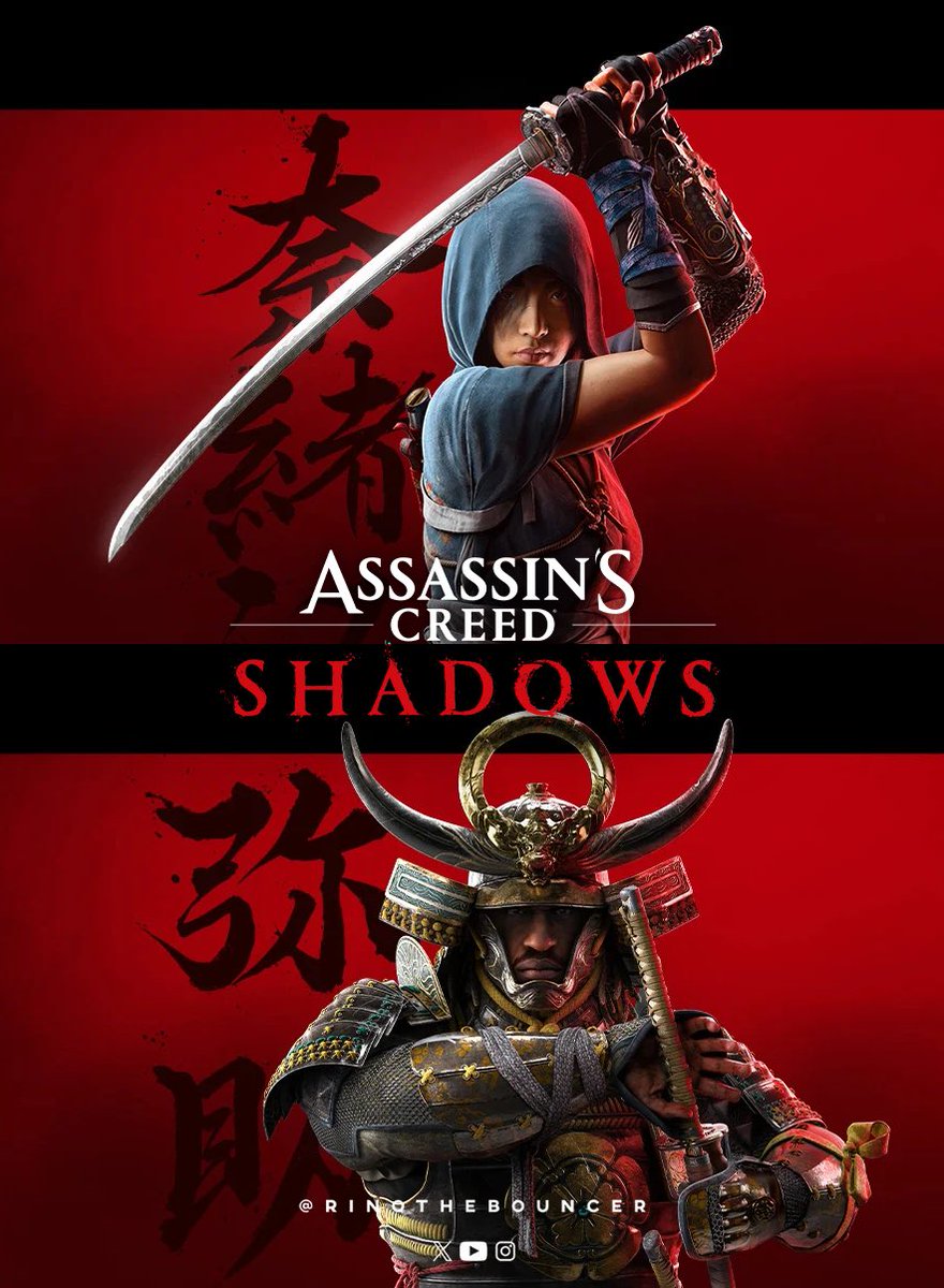 RinoTheBouncer's tweet photo. QUESTION: Has the recent discourse around Assassin’s Creed Shadows changed your mind about buying the game?🚀

Let’s go!😎 #Ubisoft #Gaming https://t.co/EpfX4q1Jni
