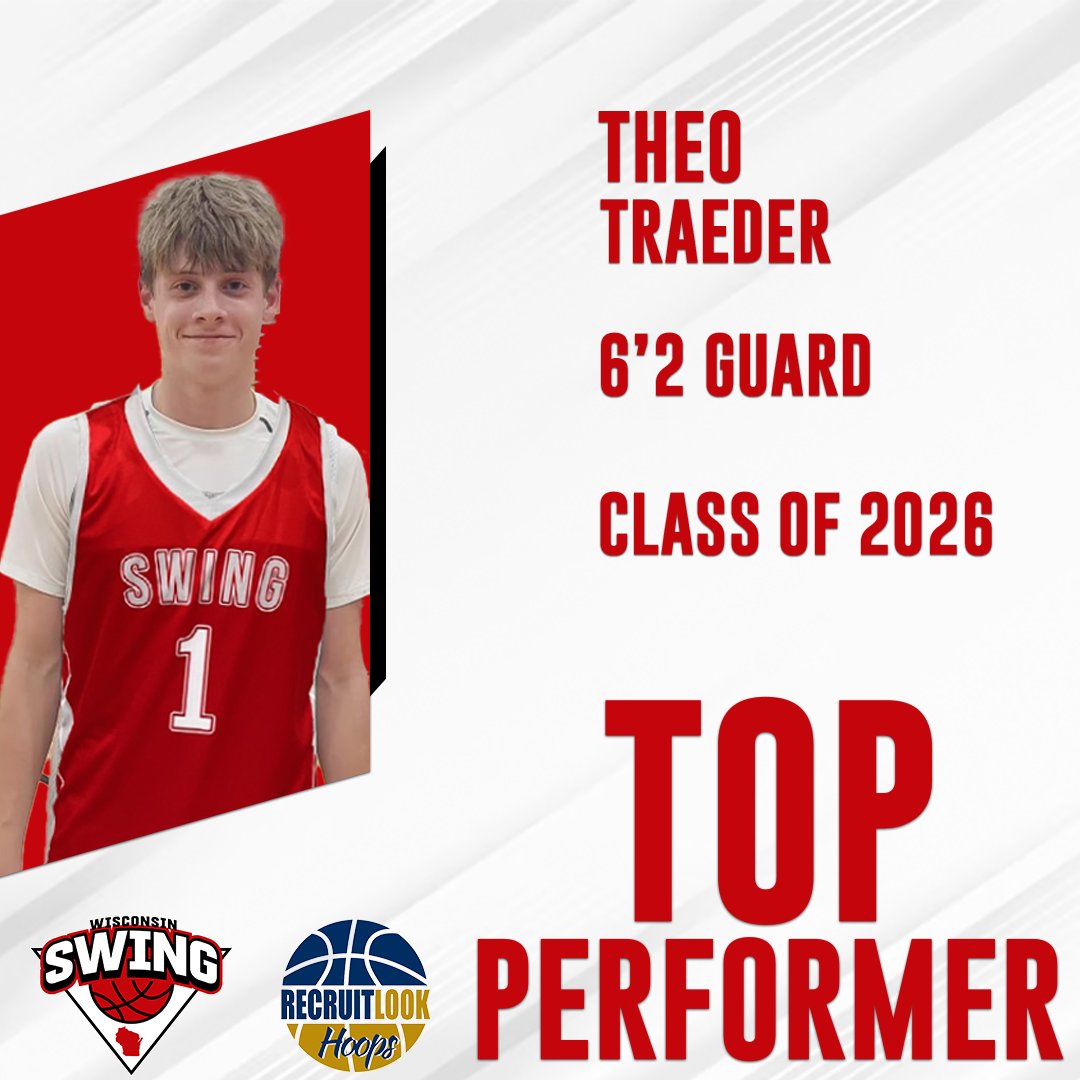 2026 Theo Traeder of 16u-Brown  is one of the best shooters in WI for the 2026 class and continued to demonstrate that ability this weekend. Theo also displayed an improved ability to attack off the dribble, and in the mid-range. Helping his team to a 4-0 weekend