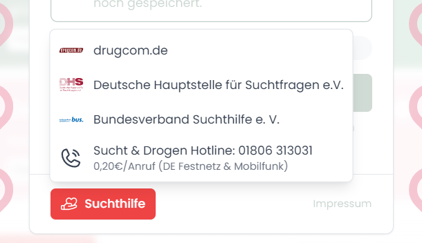 HerbTrack's tweet photo. HerbTrack: Vorreiter in Suchtprävention und Verantwortung! 🌱

Wir setzen neue Maßstäbe in der CSC-Software. Als einzige bieten wir einen Sucht-Hilfe-Button auf jeder Seite, zugänglich ohne Altersverifikation. Damit fördern wir verantwortungsvollen Cannabiskonsum und setzen neue Standards in der Suchtprävention.

➡️ Mehr Infos: https://t.co/ow0yBWRNM2

#Cannabis #CSC #Suchtprävention #HerbTrack #Verantwortung #Innovation #CannabisCommunity #Gesundheit #Weedmob