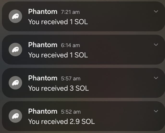 Another $Sol #Airdrop🚀

Some are winning $Sol while some are doubting. 

Comment your $Sol address if you believe💰

Follow👣

Like❤️

Retweet♻

Reward in 48 hours⌛