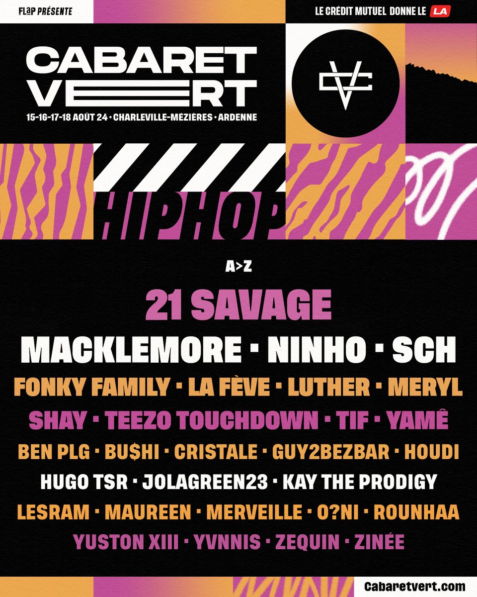 Views vous offre 10 Pass 4 jours pour le Festival Cabaret Vert qui se déroulera du 15 au 18 août.
Pour participer au concours, il suffit de RT et de follow <a href="/viewsfrance/">Views</a>.

Tirage au sort le 16 juillet 🍀