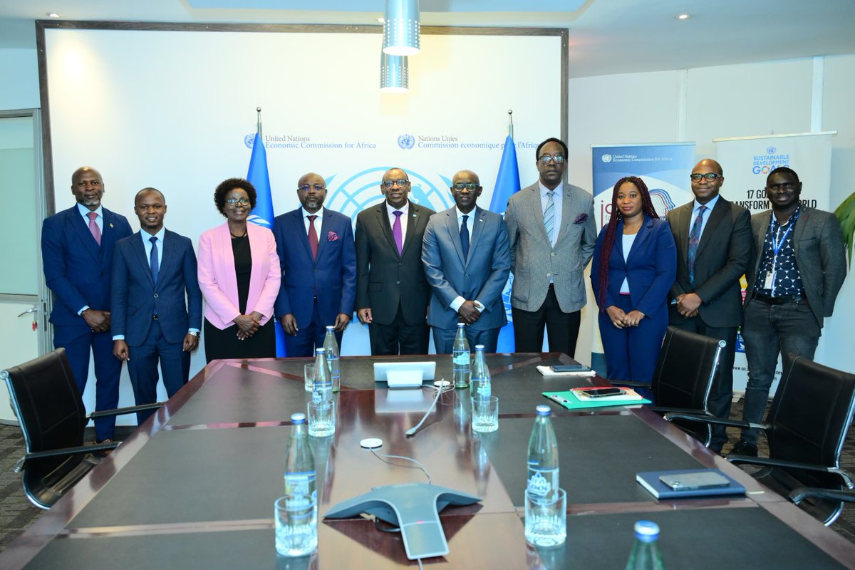 ccttfaorg's tweet photo. 📢 Today marks a historic milestone for the Central Corridor and the Malawi government @MalawiGovt ! The Executive Secretary of the Central Corridor, Adv. Flory Okandju @FloryOKANDJU , proudly deposited Malawi’s Instrument of Ratification to the CCTTFA Agreement at the UN Economic Commission for Africa @ECA_OFFICIAL HQ in Addis Ababa. With this, Malawi becomes the 6th member state of the Central Corridor. A new chapter begins for regional integration and development! 🌍🚀 #CentralCorridor #Malawi #HistoricDay #UN #ECA