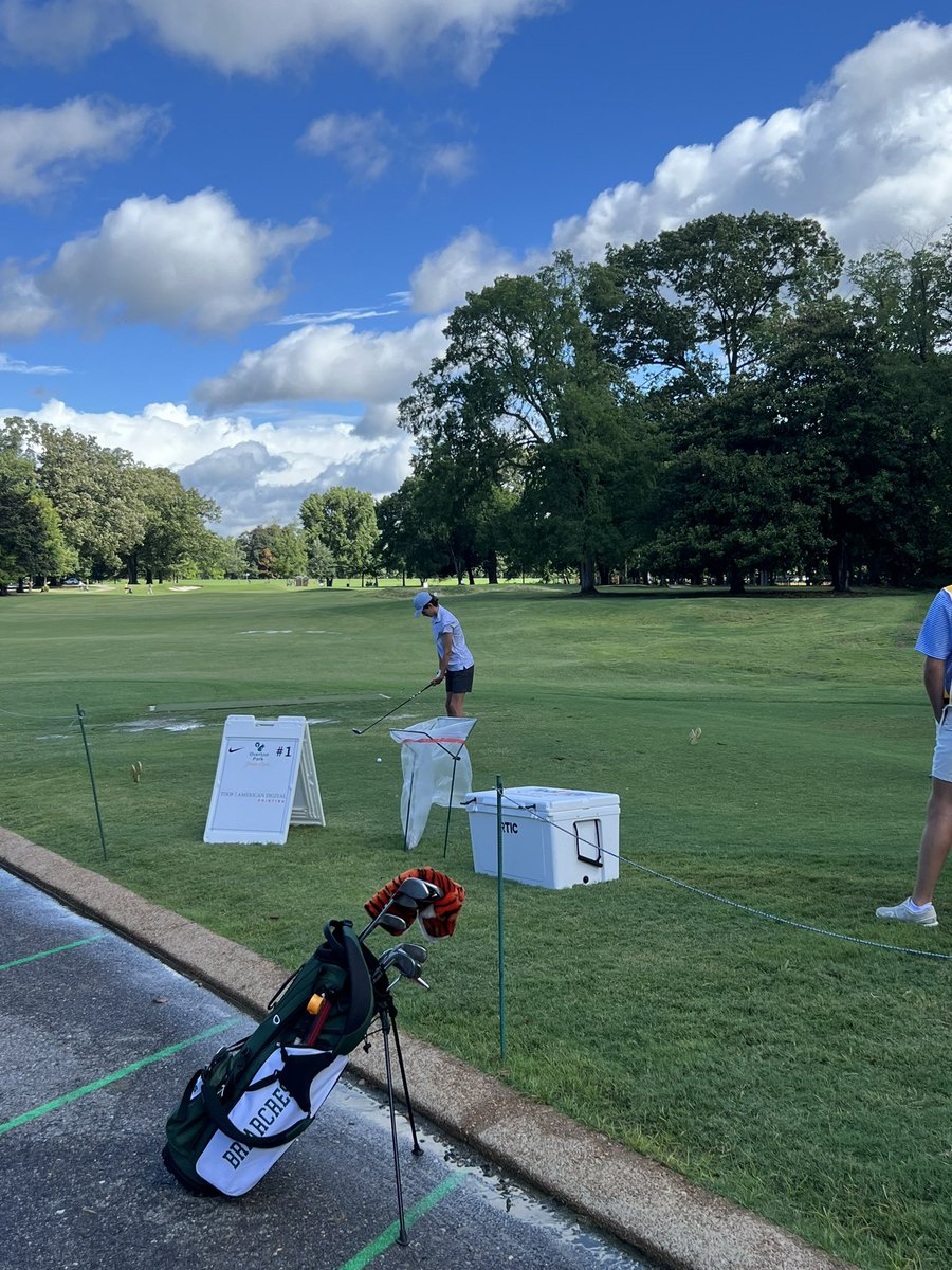 A little rain this morning but we are off on day 2 at the #OPJO