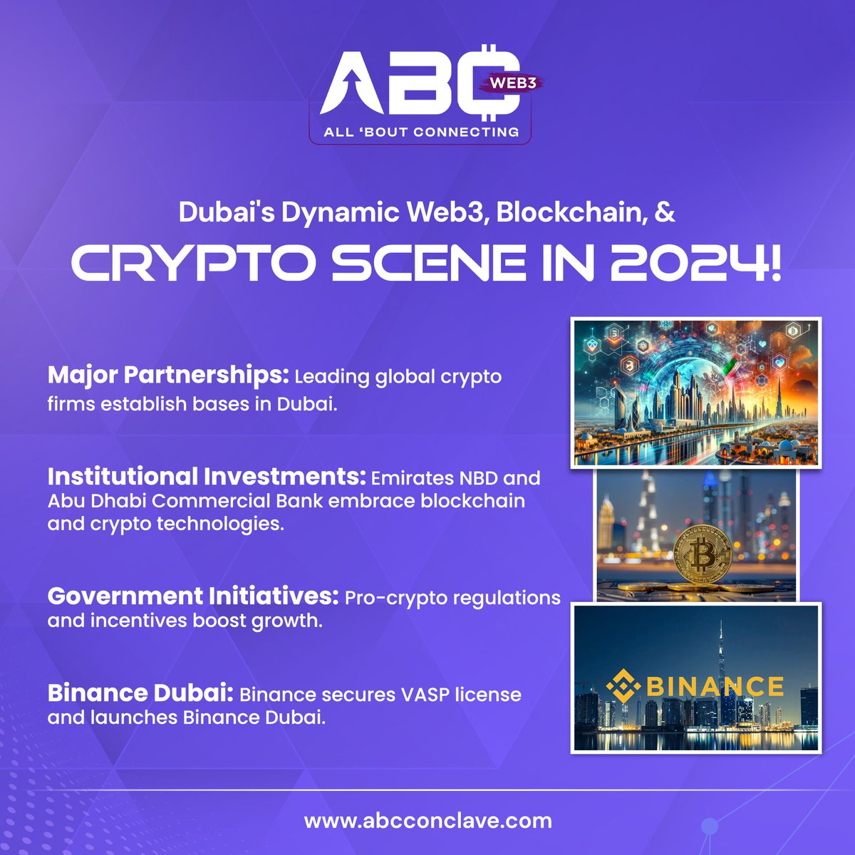 Dubai is emerging as a powerhouse for Web3, blockchain, and crypto  investments! In the first two quarters of 2024, the city has seen  significant developments that position it as a leader in