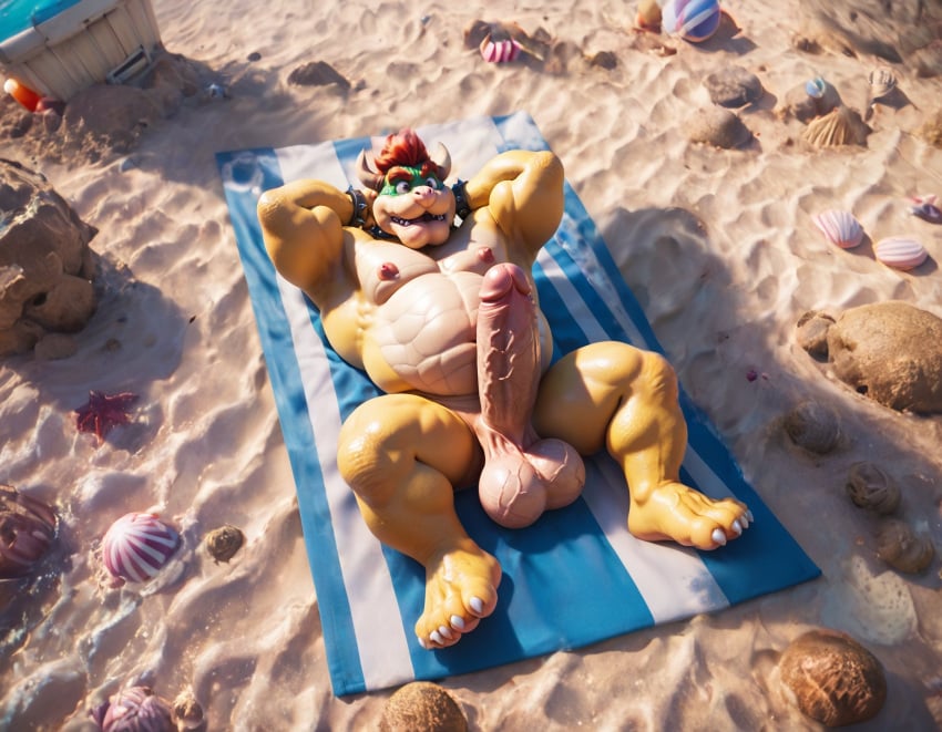 Oh~ creo que alguien tiene que ponerme bloqueador solar para cuidar mi real cuerpo~