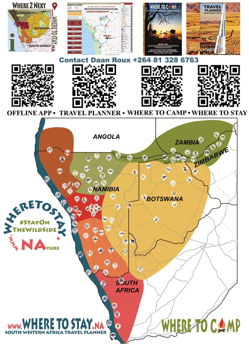 Ultimate travel planner for South Western Africa