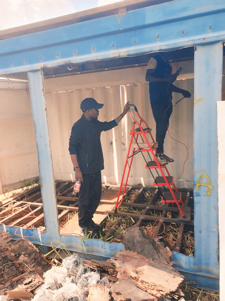 HashWith_Kadio's tweet image. One of the best SHA256 validation facility in the country....
This is one of our sites still under construction.