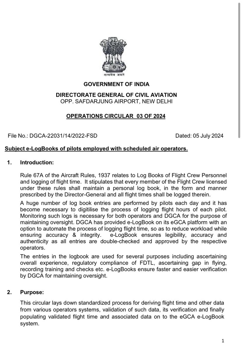 6ESinger157593's tweet photo. A move by @DGCAIndia to divert focus to avoid Parliamentary approval to amend Aircraft Rules 1937, Section 67A(2), which clearly states that all logbook ENTRIES shall be made in INK.There is NO PROVISION in the Aircraft Rules for e-logging. STOP MISLEADING/UNDERMINING PARLIAMENT https://t.co/HCB1Zfwj4F