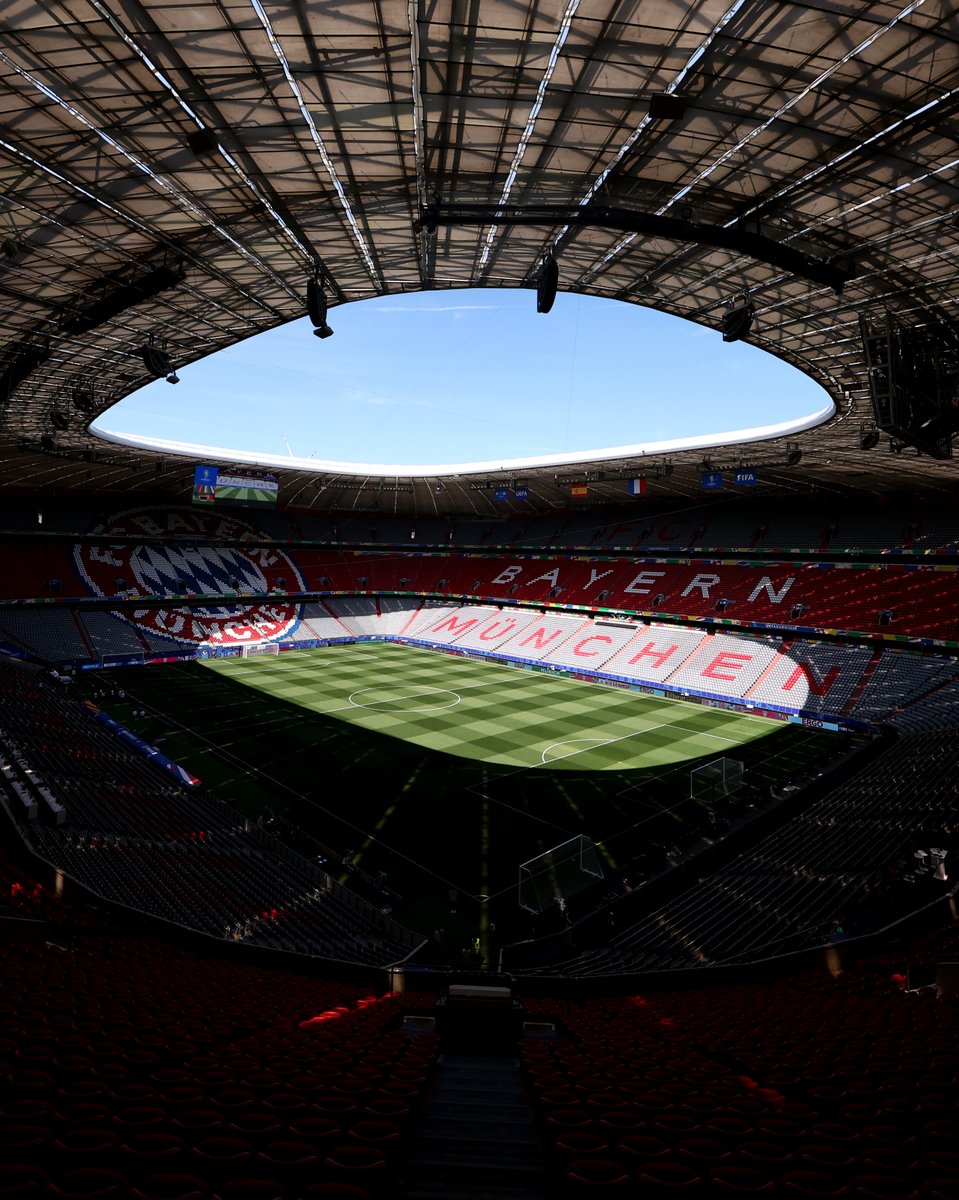 🏟️ Munich 📍

#EURO2024 | #ESPFRA