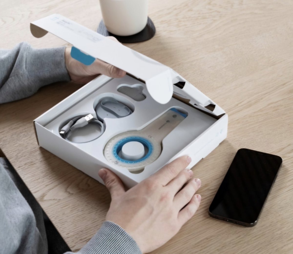 🌟Something exciting happened today.🌟
Jake got the approval to try the new heylo sensor by @coloplastcharter the world's first leakage notification system. Jake had to answer questions in which he scored high in making him a good candidate for the sensor. Today Jake got measured