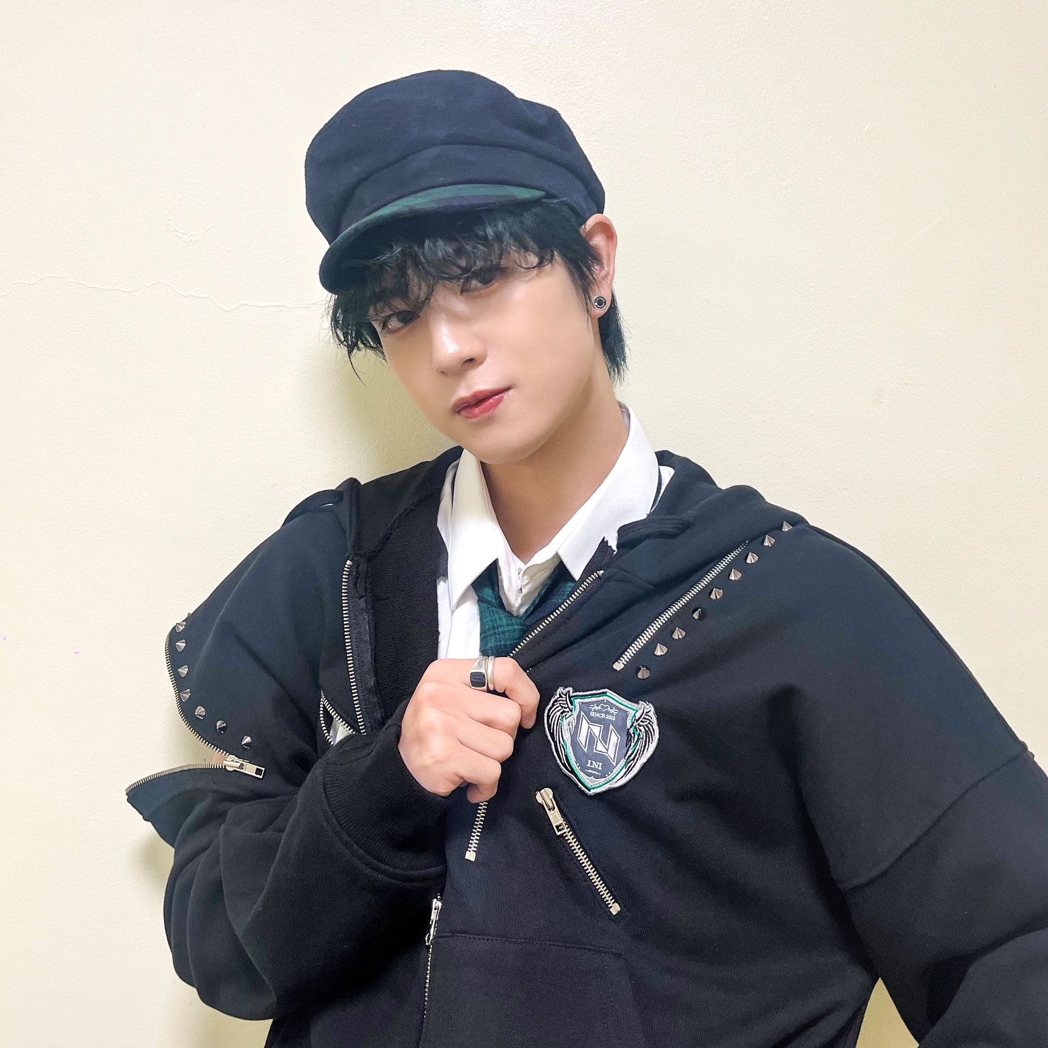 INI XQUARE 佐野雄大プロデュースグッズ 心の距離TシャツKIDS