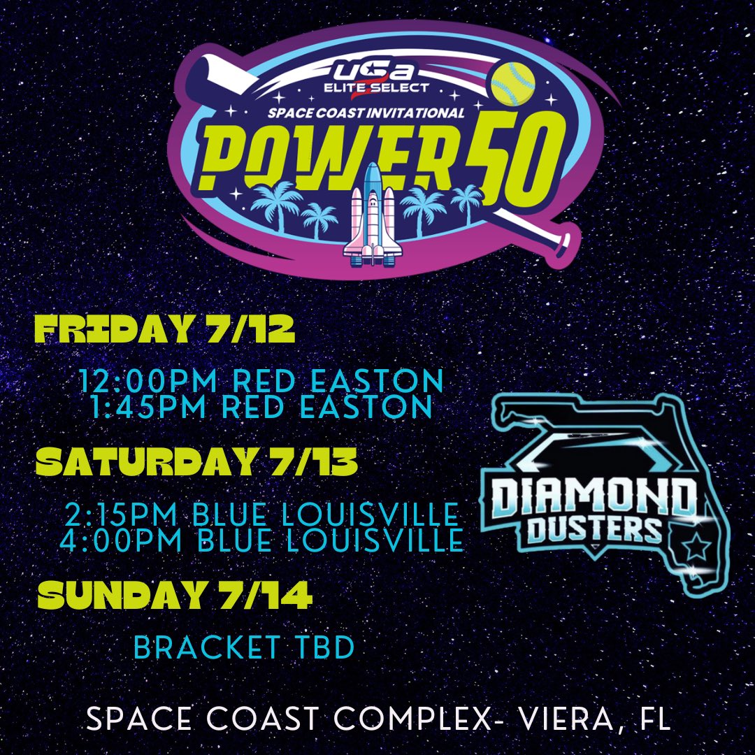 Back to work this weekend. Come see us in Viera!