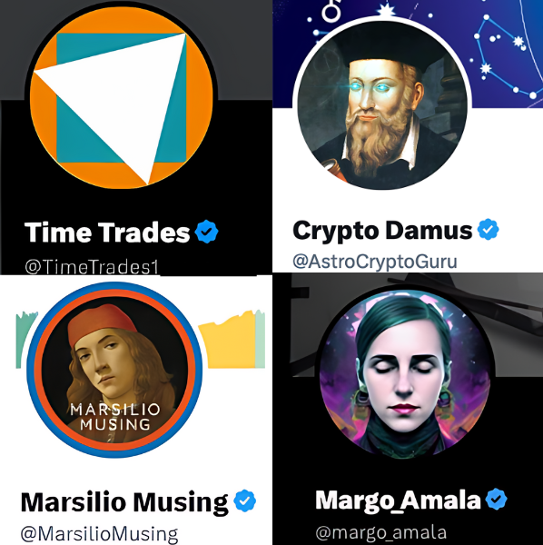 NEWBIE FRIENDLY SPACE TODAY 1:30 PT / 4:30 ET

In the last one 
<a href="/AstroCryptoGuru/">CRYPTO Damus</a> said major top 6-June &amp; bearish July 

I used technicals &amp; timing to predict BTC 57-58K   

Together with <a href="/margo_amala/">Margo_Amala</a> &amp; the founder of Time-Trades we discuss what's next! 

 x.com/i/spaces/1DXxy…