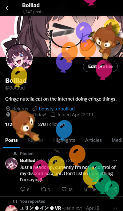 Bolllad🐱🍫🥜 tweet media