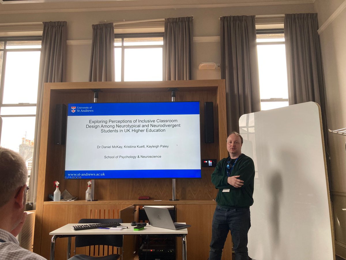 danielmckay1993's tweet image. Conference #2 of July. Paper presented at the Enhancing Student Learning Through Innovative Scholarship (#ESLTIS24) Conference, St Andrews, Scotland. :) #Academia #TeachingTrack #EnvironmentalPsychology #SoTL