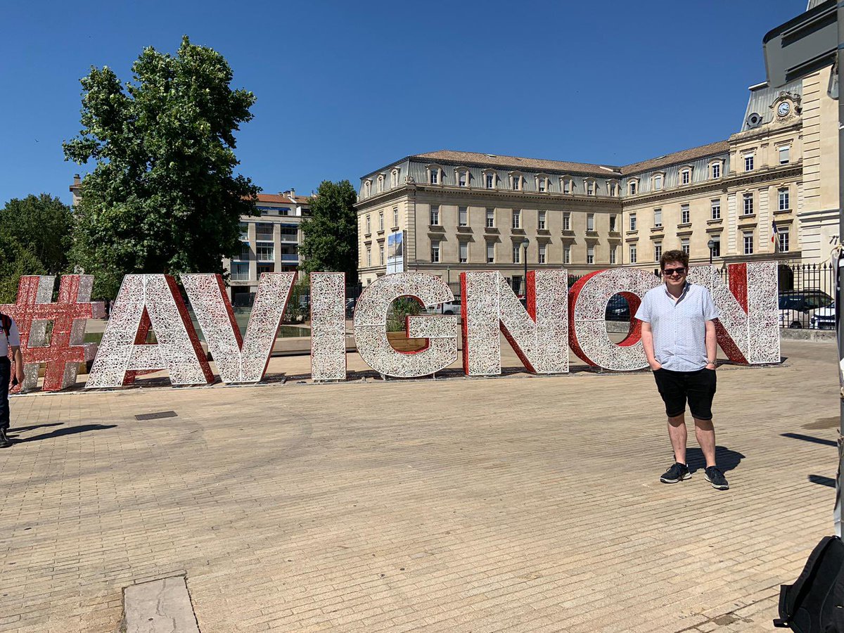 wheelychris's tweet image. Loving my first visit to @festOffAvignon - meeting brilliant artists, reconnecting with industry colleagues from around the world, and seeing some truly exquisite work. And trying not to melt. #offavignon