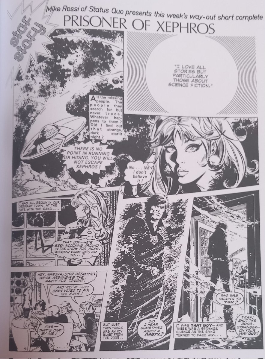 outonbluesix's tweet image. Francis Rossi - then still professionally known as Mike - from hot new psychedelic pop band Status Quo pens a sci-fi love story thriller for girls' comic Valentine. No, really.