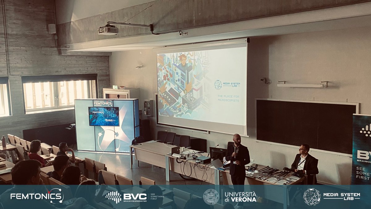 What an incredible day in Verona with our amazing 2P imaging specialists! 🤩 Hosted by the University of Verona, in collaboration with Media System Lab the first day of the 2P Summer School has officially come to an end. 👏 Hope you all had the chance to make wonderful memories,