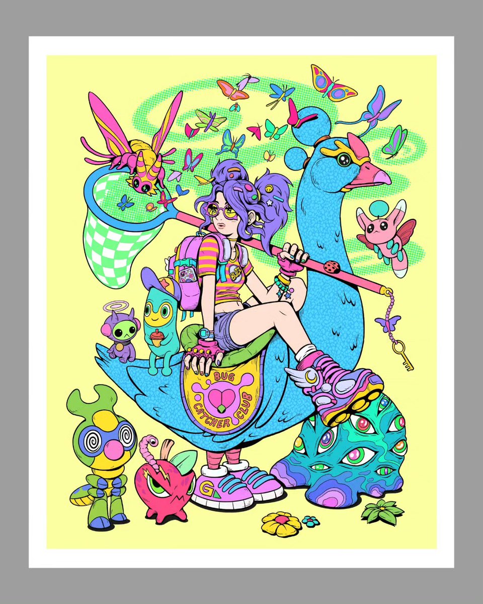 CharlieCataline's tweet photo. I finally have a shop! If you'd like to support me and want some cool prints please check it out! ✌️ https://t.co/fFSOx50Lyr https://t.co/Mh1ZvcNd2A