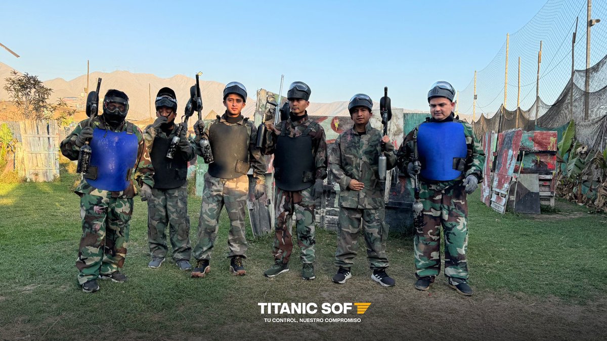 TitanicSoft's tweet image. 🔫 🤩 Un día de mucha diversión con nuestro team Titanic Soft.

#teamtitanicsoft #diversión #Painball🔫